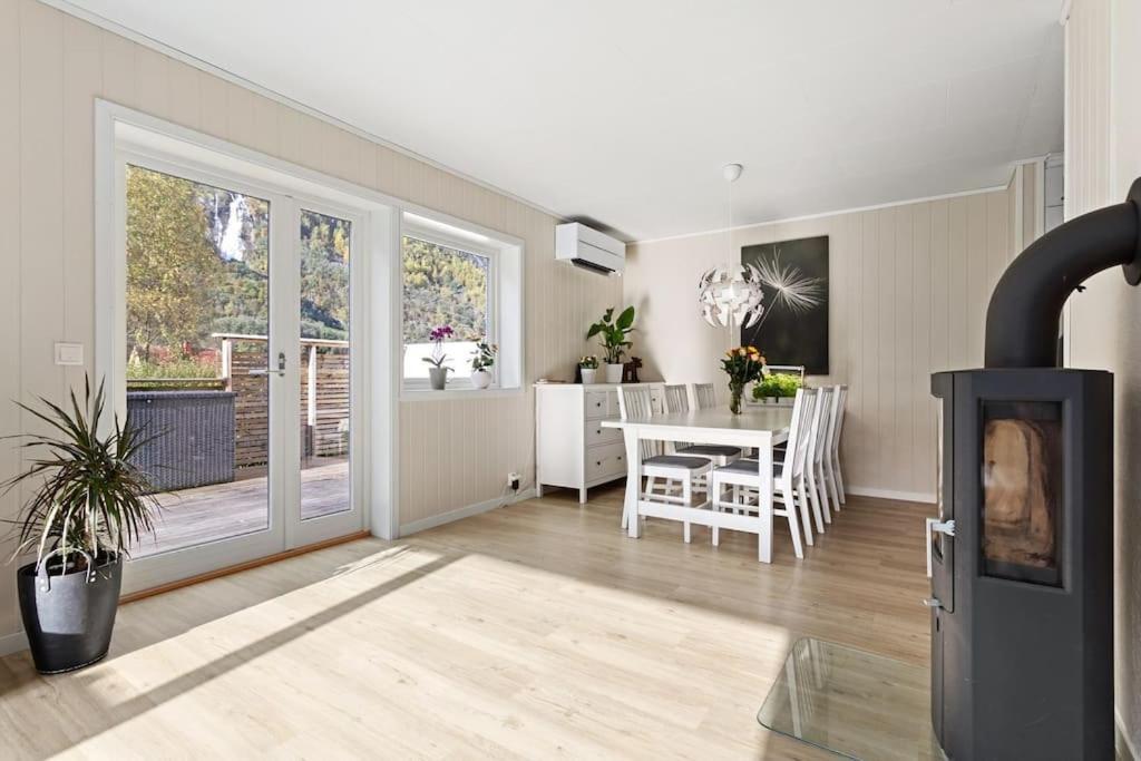 Fint Hus I Flam Vila Aurland Exterior foto